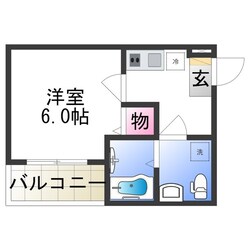 小路駅 徒歩3分 2階の物件間取画像